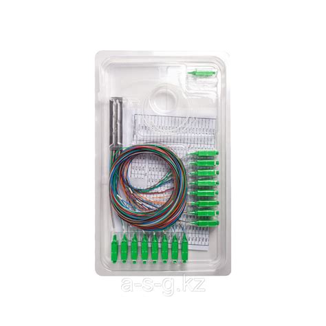 Сплиттер оптоволоконный PLC А-Оптик 1х32 SC/APC 1,5m SM (id 96471493)