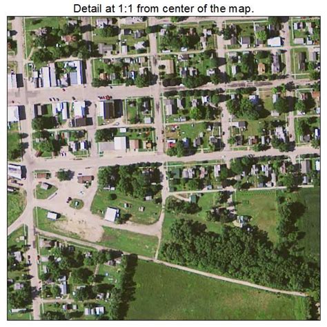 Aerial Photography Map of Oxford Junction, IA Iowa