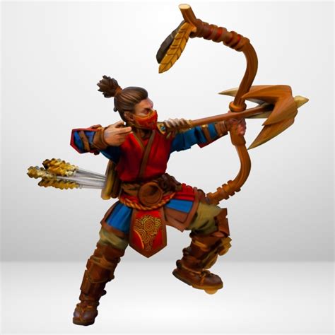 Hot Goblin ツクヨミPoseC ミニチュア 弓使い フィギュア ホットゴブリン