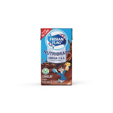 Jual Frisian Flag Omega Susu UHT Chocolate 115ml Shopee Indonesia