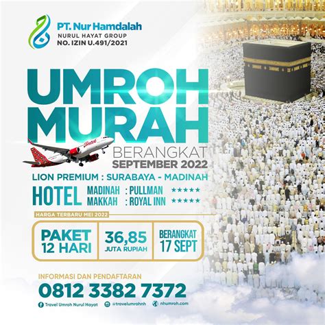 Paket Umroh Travel Umrah Nurul Hayat