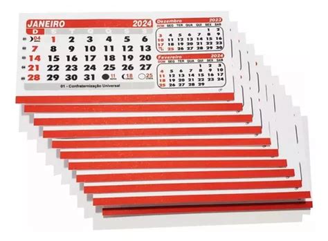 50 Bloquinho Refil Calendário Folhinha De Mesa Pvc 15 5x6 5 MercadoLivre