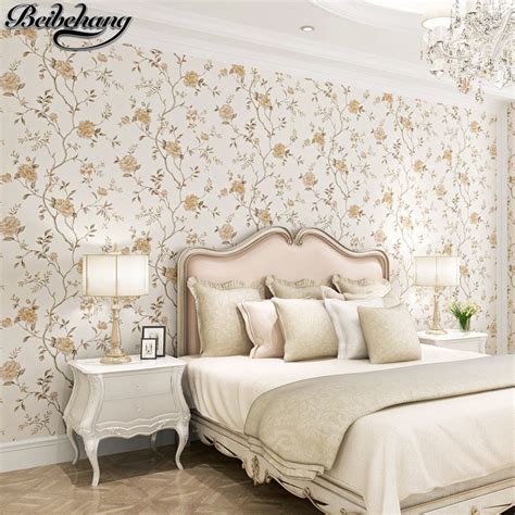 Wallpaper 3d Embossed Non Woven Wallpapers Luxury European Wall Paper