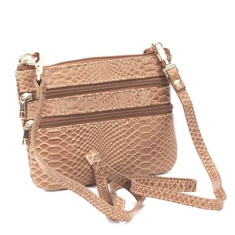 Bolsa Feminina De Couro Transversal Pequena Bege Nude Pele Mustafa Shop