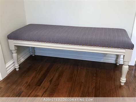 DIY Upholstered Dining Room Bench (Finished!) – How To Upholster The Seat