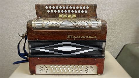 Тульская 4-хголосая гармонь в продажу. Обзор Тульской гармони. - YouTube