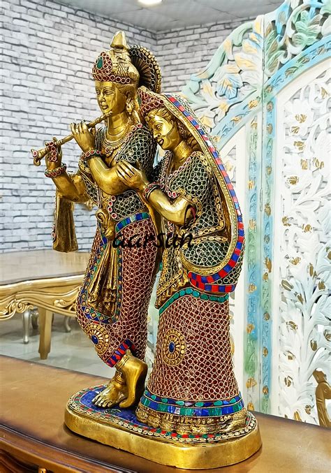 Incredible Radha Krishna Statue