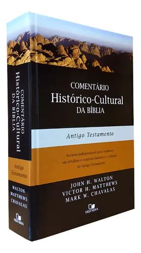 Comentário Histórico Cultural Da Bíblia - Livro Comentário Histórico Cultural Da Bíblia At | Capa Dura | Frete grátis