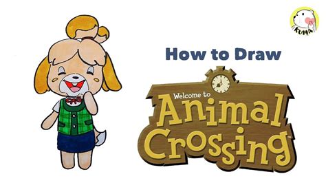 How To Draw Isabelle Animal Crossing Cute Drawings Drawings