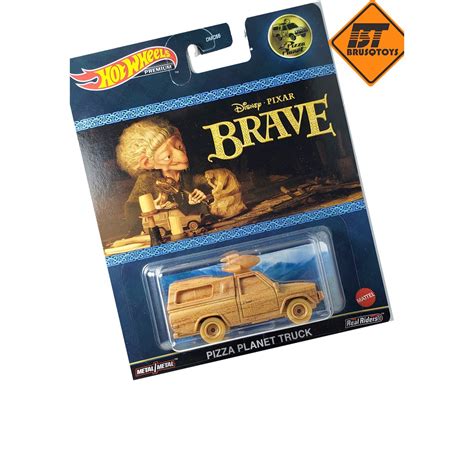 Hot Wheels Pizza Planet Truck 1 64 Disney Pixar Brave Premium Shopee Brasil