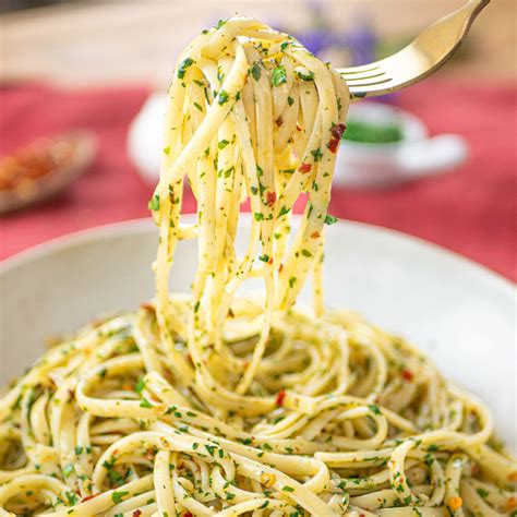 Pasta Aglio Olio Vegan Recipe The Feedfeed