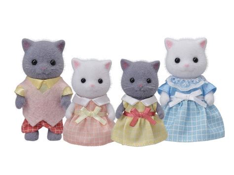 Sylvanian Families Gatos - Família dos Gatos Persas | Sylvanian Families