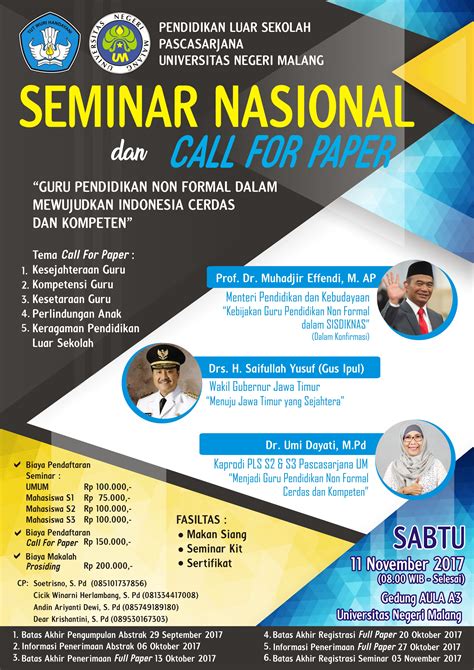 Seminar Nasional Guru Pendidikan Non Formal Dalam Mewujudkan Indonesia