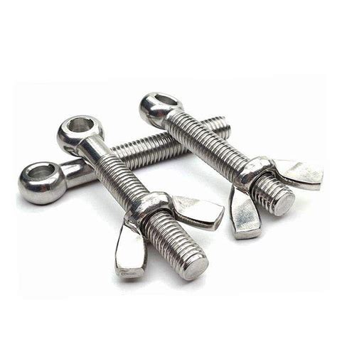 Standard Stainless M6m8m10m12 Din444 Ringloop Shaped Eyelet Eyebolt