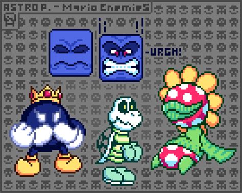 Mario Enemy Sprites