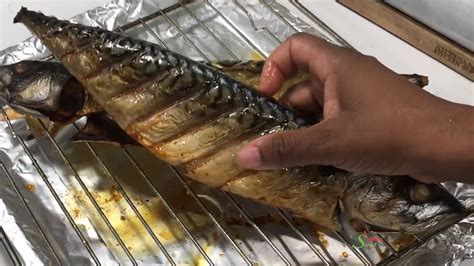 Baked Mackerel How To Bake Mackerel Youtube