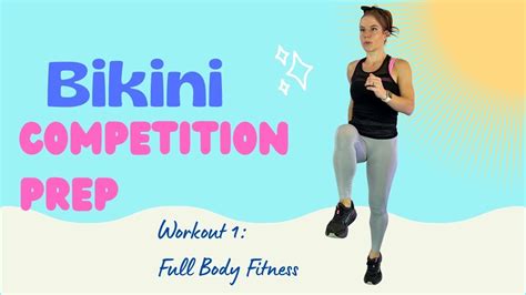 Bikini Competition Prep HIIT The Reboot Workout YouTube