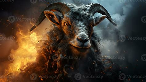 amazing goat wallpaper 34040945 Stock Photo at Vecteezy