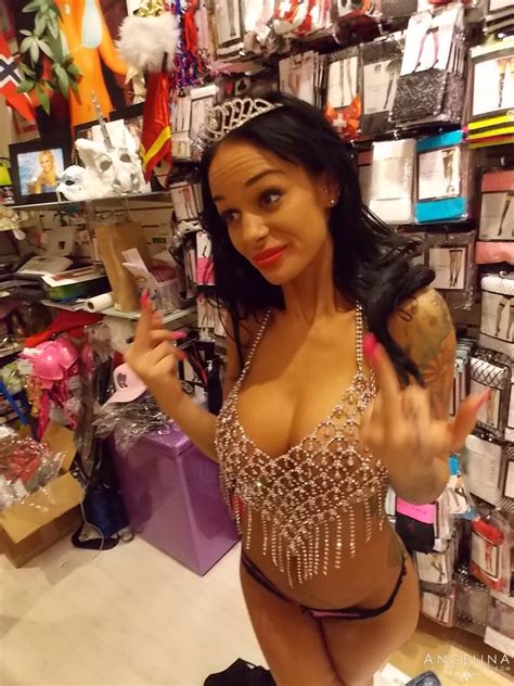 Beautiful Chick Angelina Valentine Teases With Her Big Perky Tits Photos