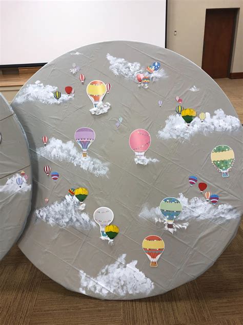 Mo Finance Carson Dellosa Piece Hot Air Balloon Bulletin Board Cutouts Colorful Hot Air