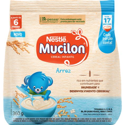 Cereal Infantil Arroz Nestl Mucilon Sach G Super Jos