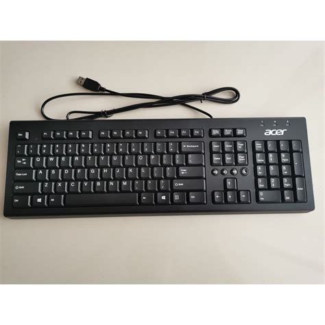 Acer Original Computer Wired Keyboard Shopee Malaysia