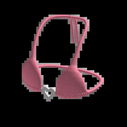 Pink Heart Bikini Top Roblox Item Rolimon S