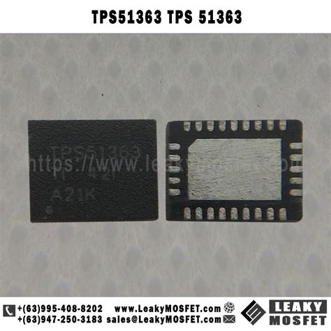 TPS51363 TPS 51363 - Leaky MOSFET