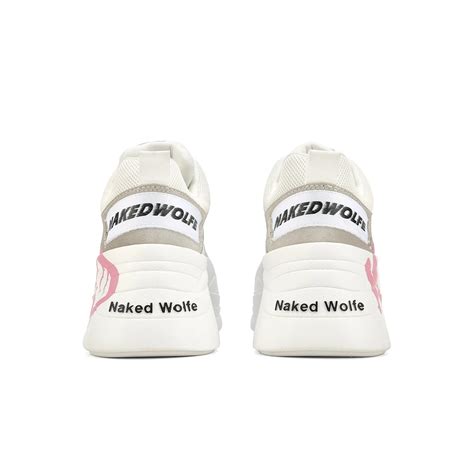 Gi Y Naked Wolfe Track Logo Pink Authentic Shoes