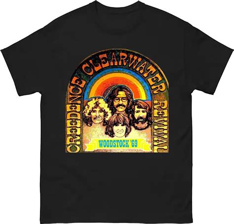 Amazon Creedence Clearwater Revival Shirt Unisex T Shirt Short