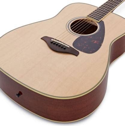 Yamaha FG820-d Dreadnought 6 String Acoustic Guitar-Natural Gloss fg ...