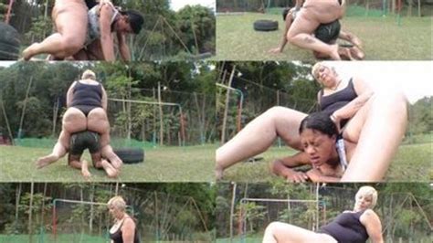 Training My Poney In An Extreme Way Bbw Barbara Colossos Pounds Clip Pony Trained