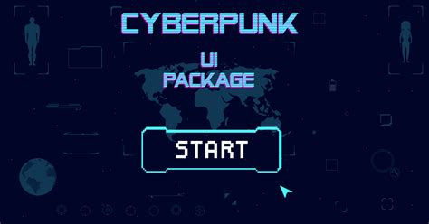 2d Cyberpunk Ui Package 2d Icons Unity Asset Store