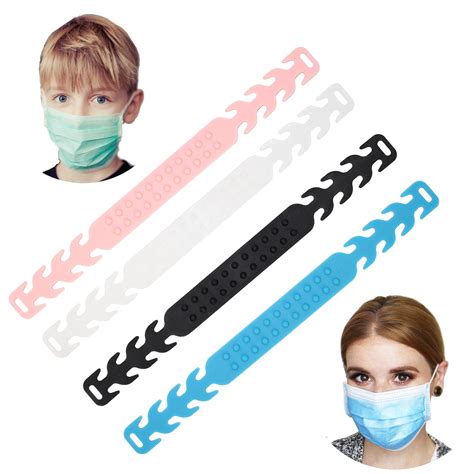 Silicone Face Mask Extension Straps 4 Pack Mask Strap Etsy