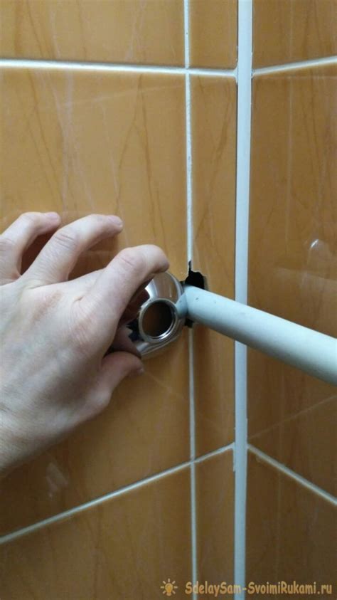 Установка полотенцесушителя своими руками