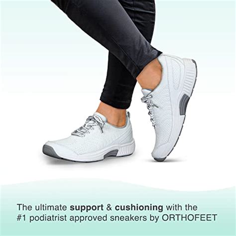 Orthofeet Wide Toe Box Shoes For Women Ideal For Bunions And Hammertoes