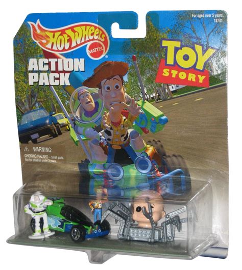 Disney Toy Story Hot Wheels Mattel Toy Car Figure Action Pack Walmart
