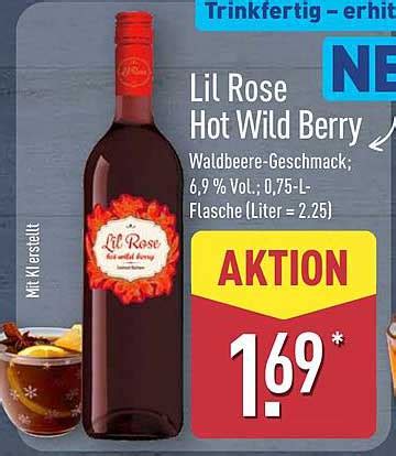Lil Rose Hot Wild Berry Angebot Bei Aldi Nord ProspektGuru De