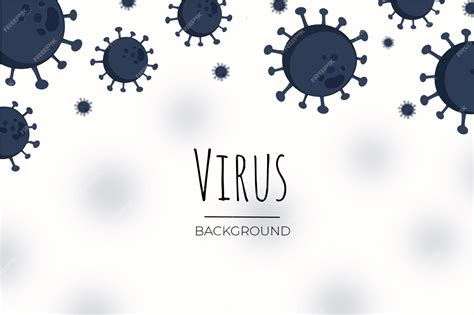 Free Vector | Virus background