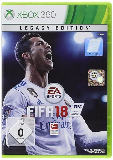 FIFA 18 Legacy Edition Xbox 360 Amazon De Games