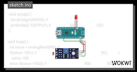 Photoresistor Wokwi Esp32 Stm32 Arduino Simulator