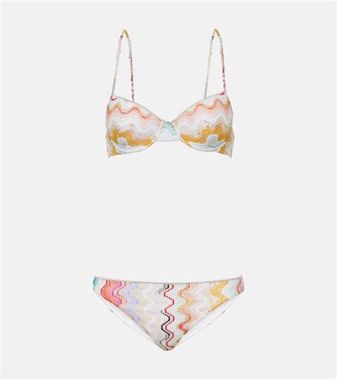 Missoni Zig Zag Bikini Multicoloured Editorialist