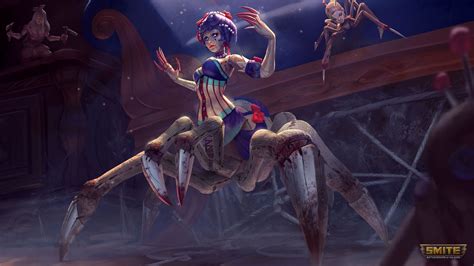 Hd Wallpaper Video Game Smite Arachne Smite