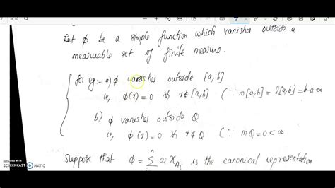 Measure Theory And Integration 24 Part 1 Ms Youtube