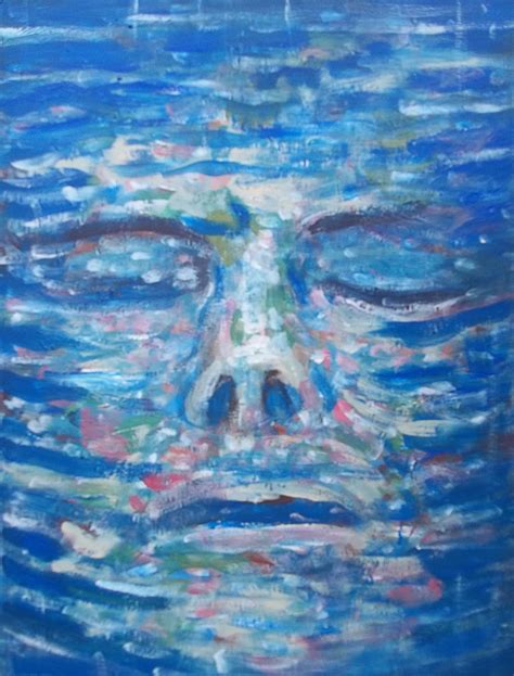The William T Ayton Art Menagerie The Face In The Water Wip
