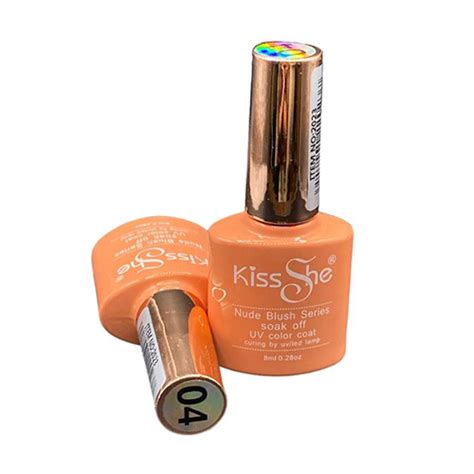 Esmalte Em Gel Kiss She Cole O Nude N Ml Usina Das Unhas