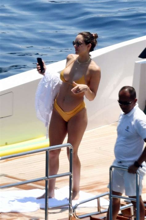 Katharine Mcphee In Yellow Bikini Gotceleb