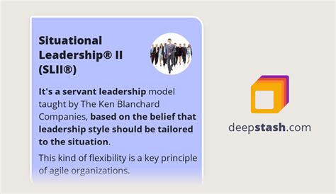 Situational Leadership® II (SLII®) - Deepstash