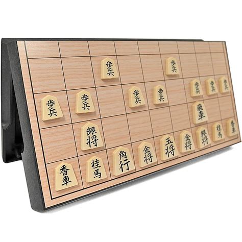 Foldable Magnetic Folding Shogi Set 25*25*2 cm Boxed Japanese Chess ...