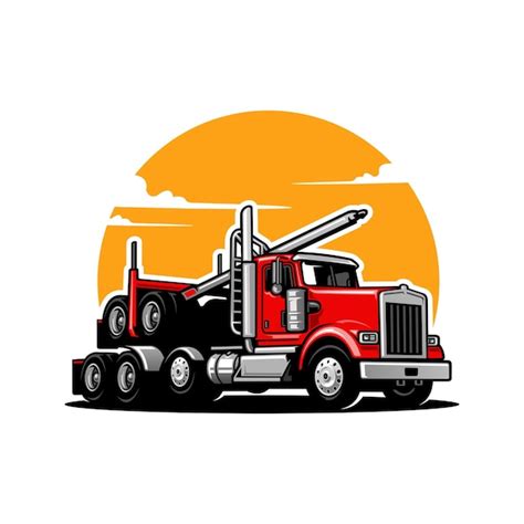 Log Truck Clip Art